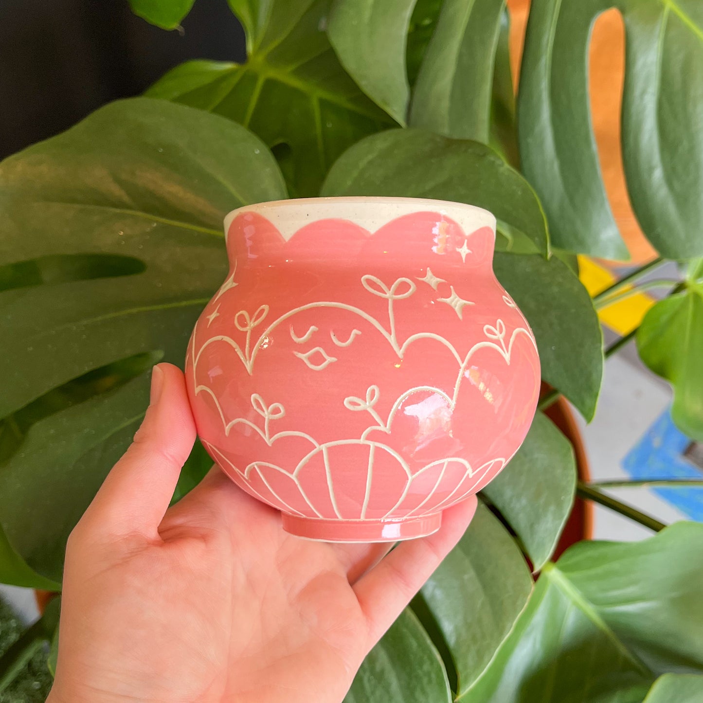 Pink Gooby Mug