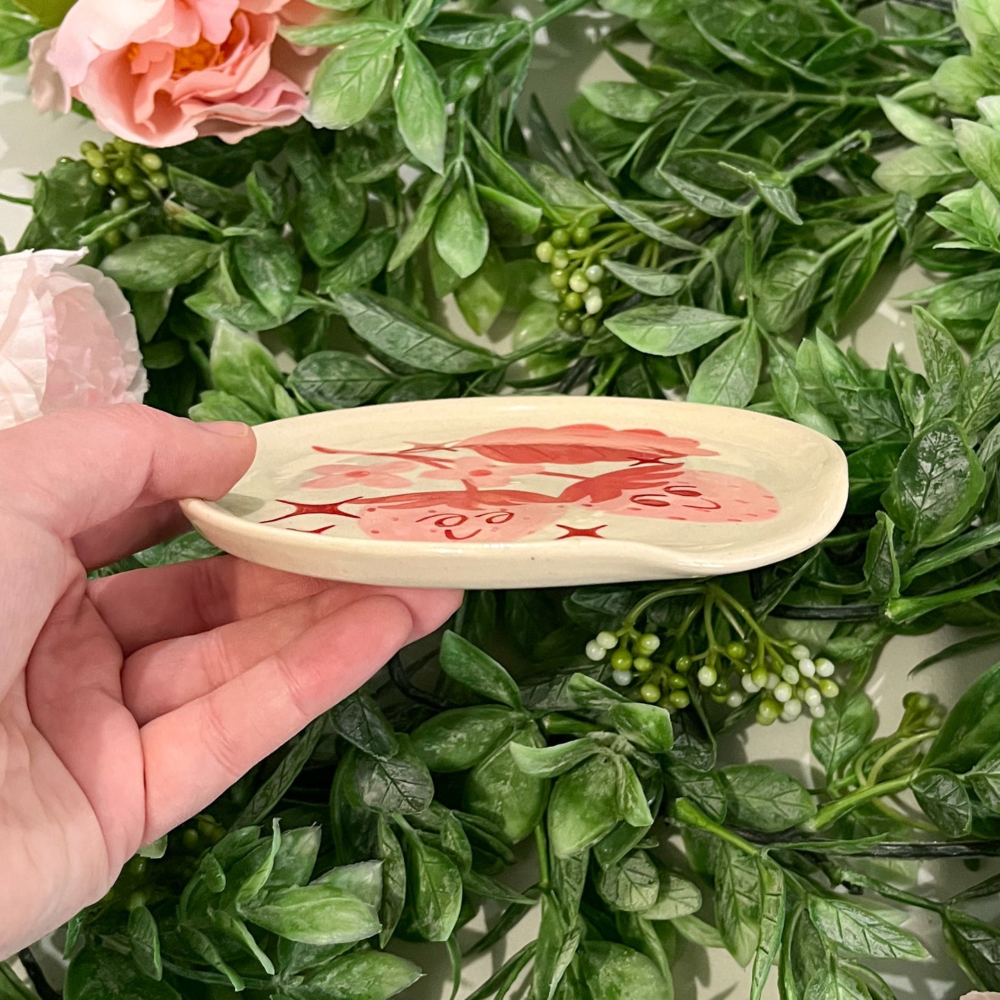 Silly Strawbebby Spoon Rest 3