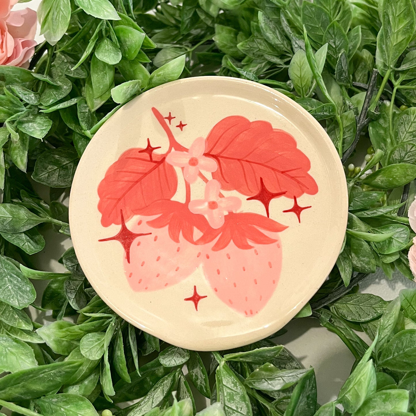 Strawbebby Spoon Rest 1
