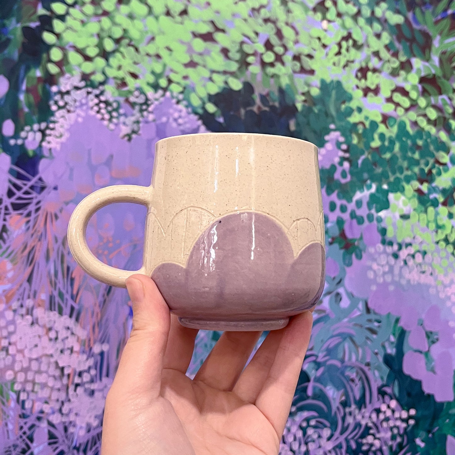 Purple Bottom Mug B