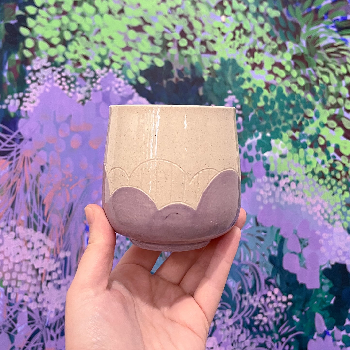 Purple Bottom Mug B