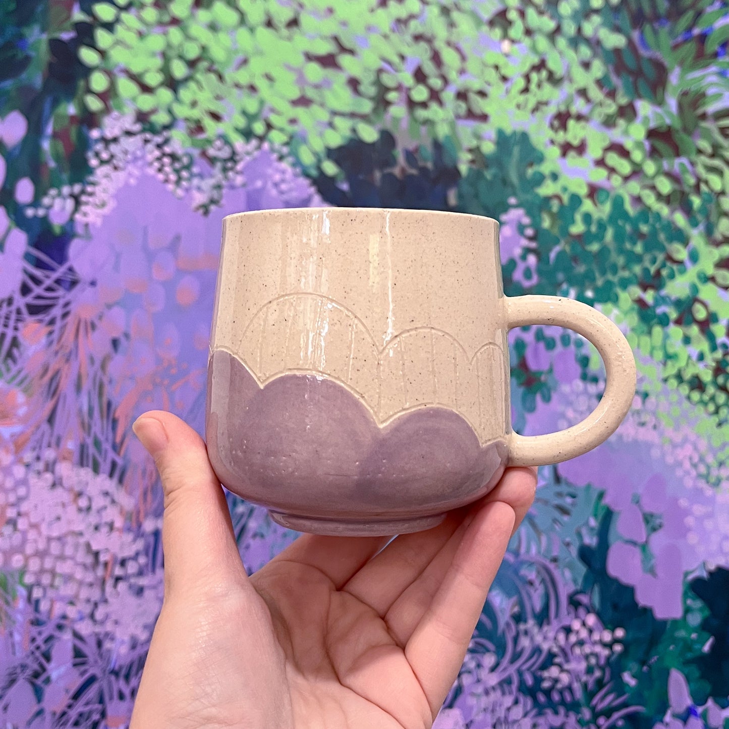 Purple Bottom Mug B