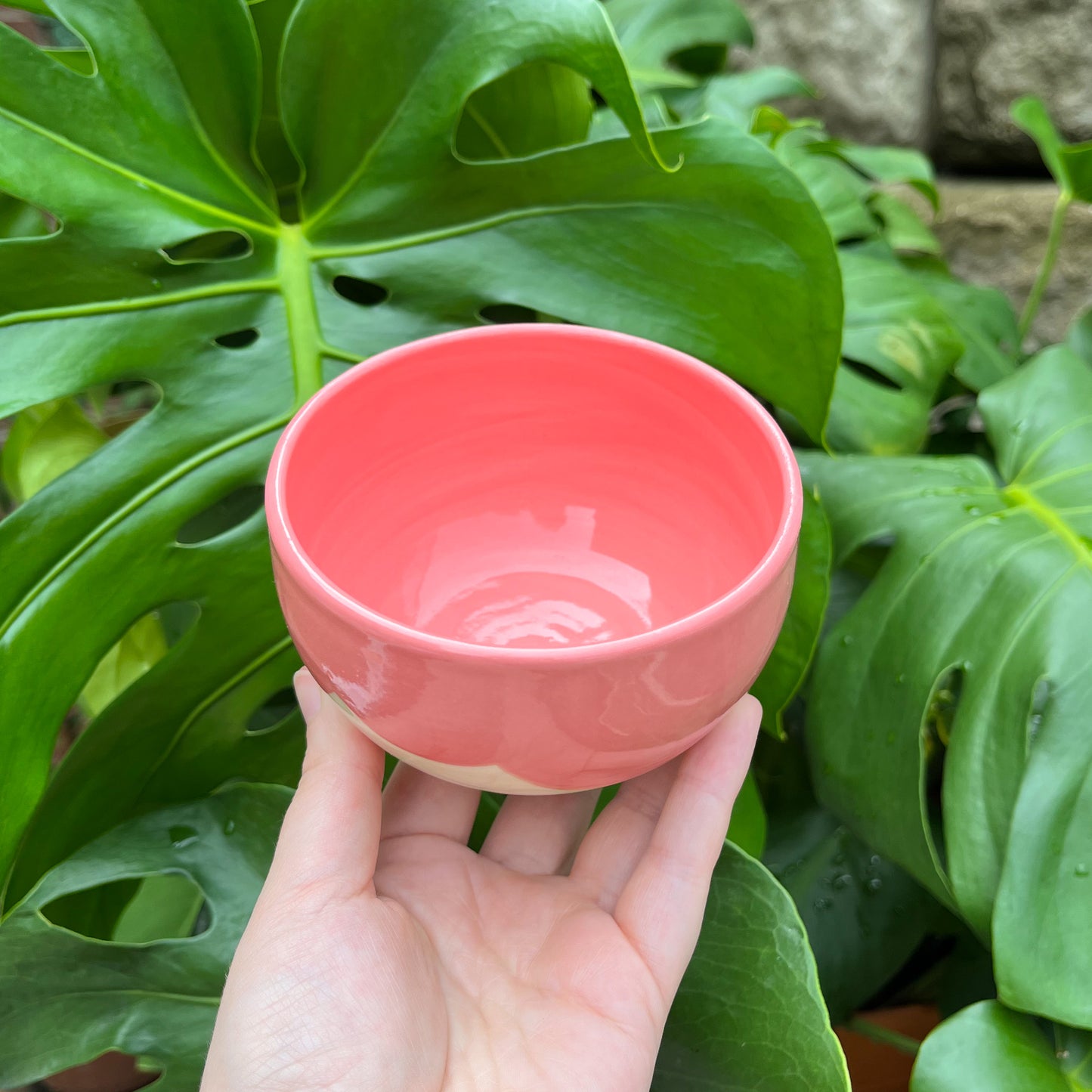 Pink Snack Bowl