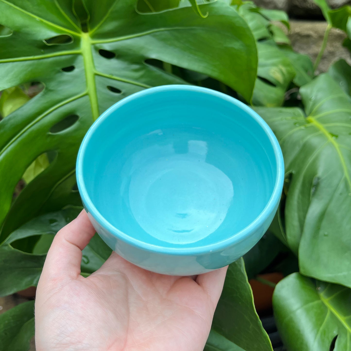 Blue Snack Bowl