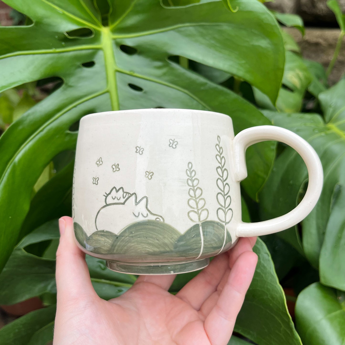 Puppy Kitty Frolic Mug