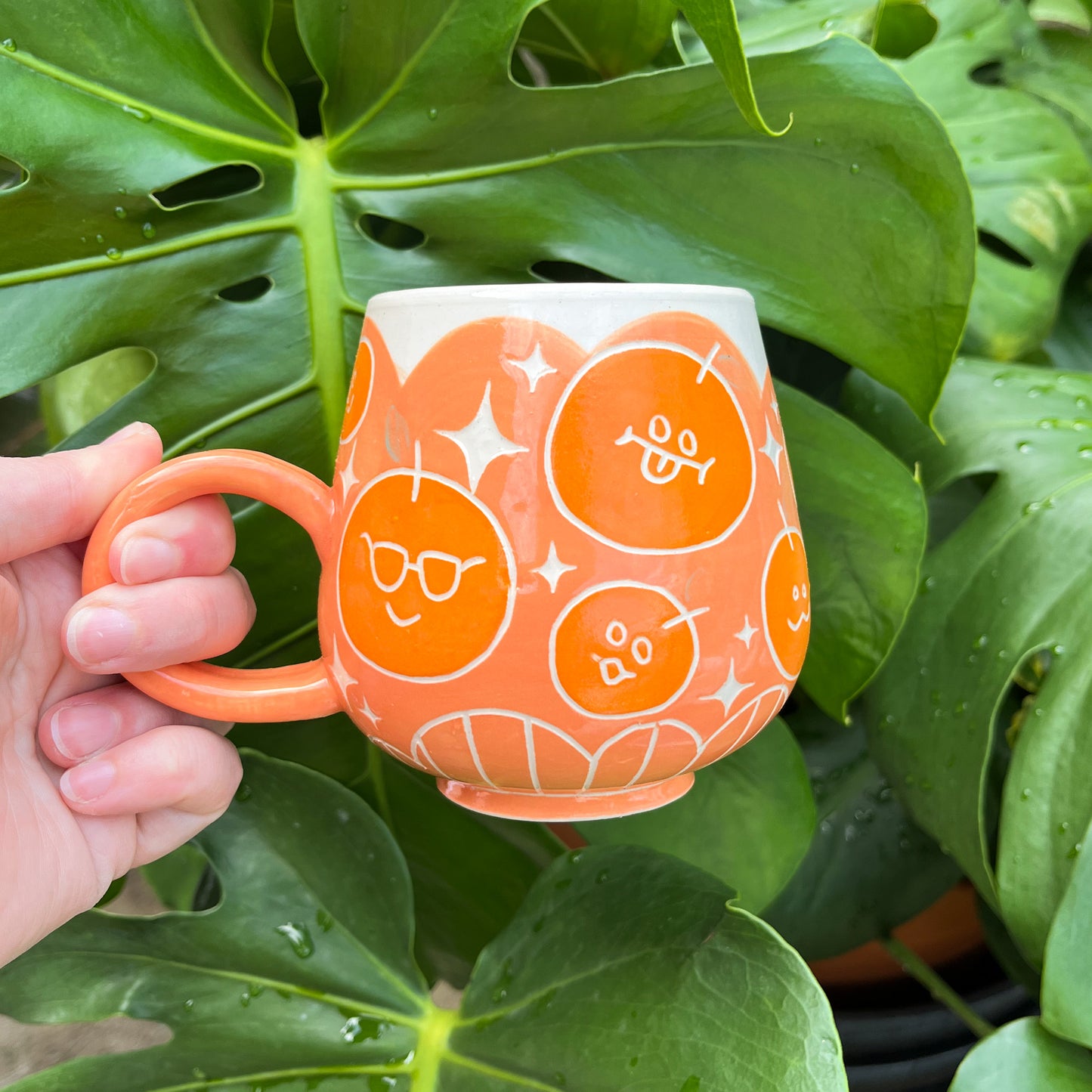 Orange Gooby Mug