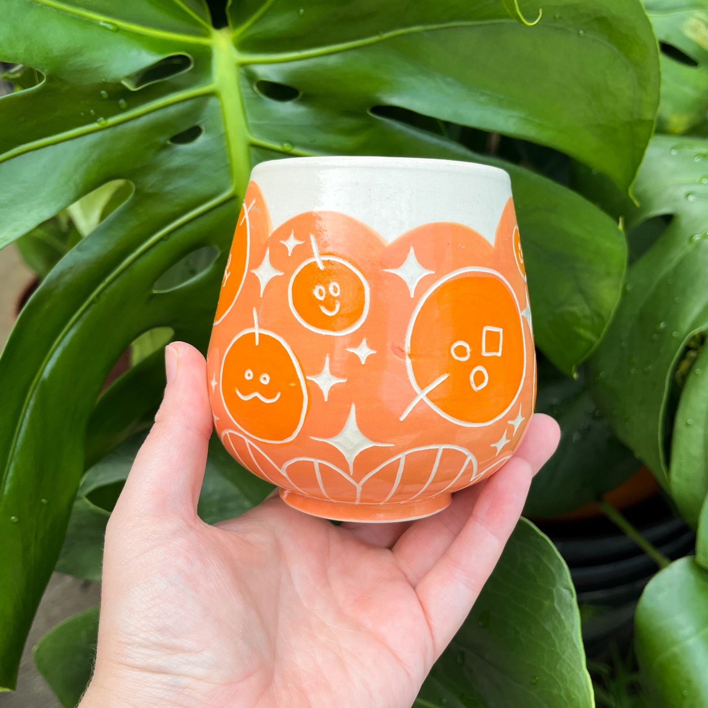 Orange Gooby Mug