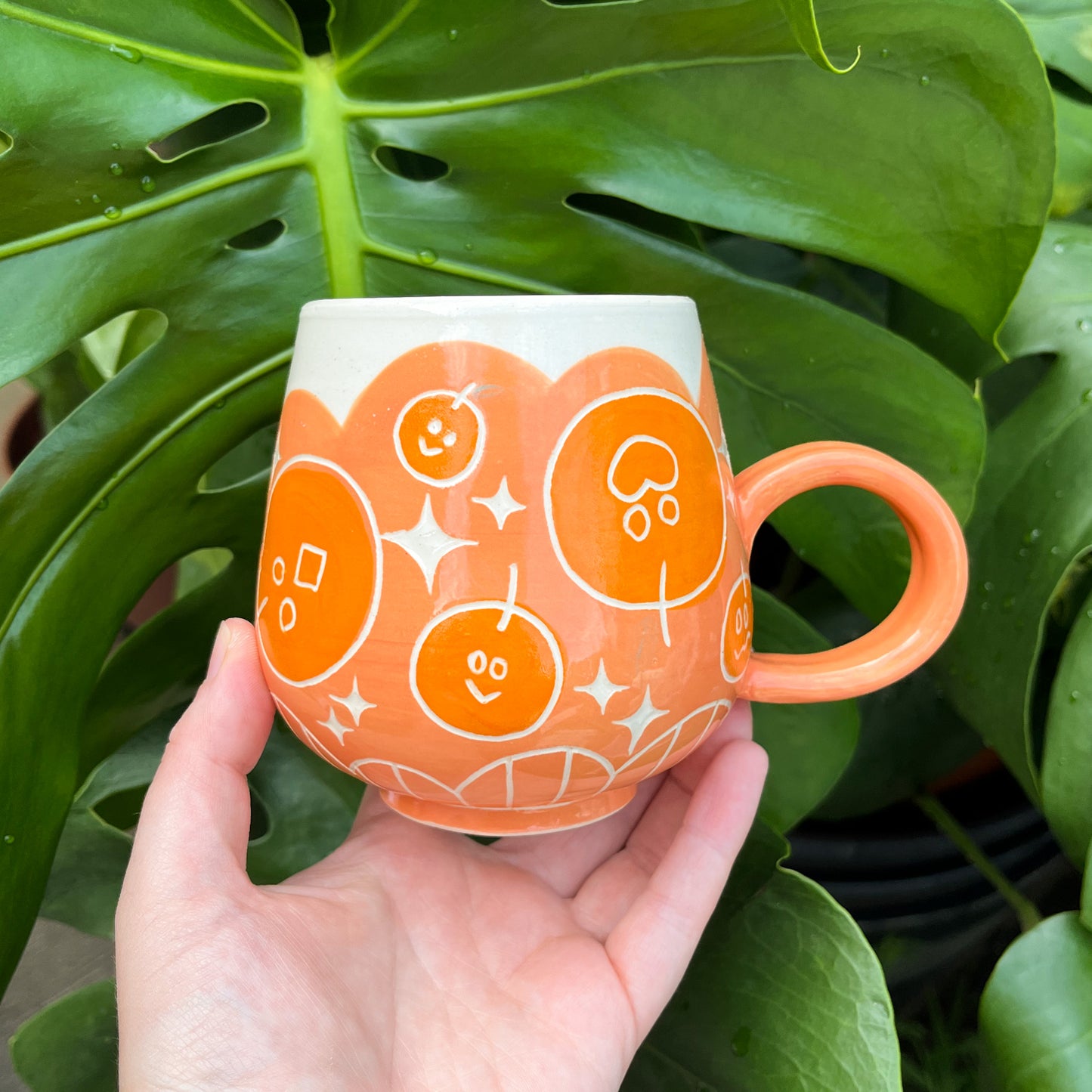 Orange Gooby Mug