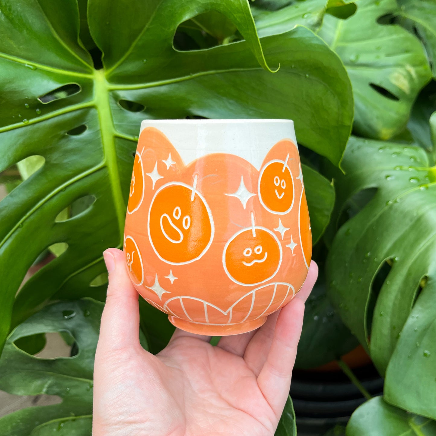 Orange Gooby Mug