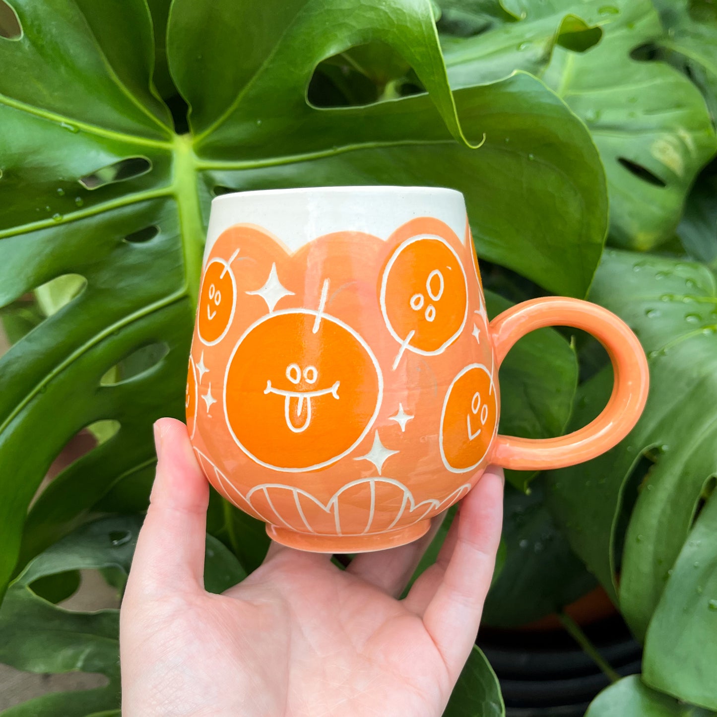 Orange Gooby Mug