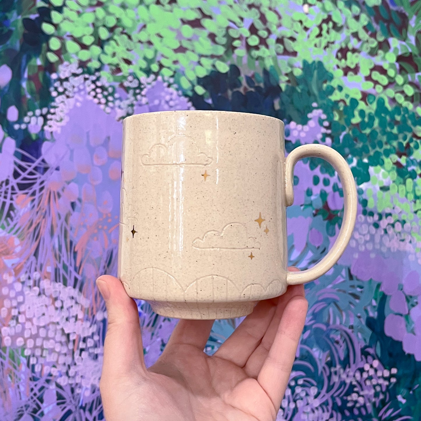 Gold Moon Mug, Big A