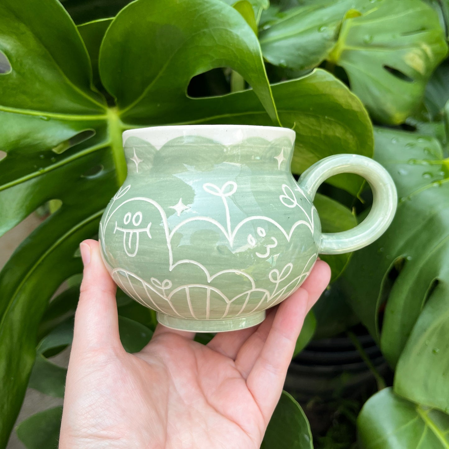 Green Gooby Mug