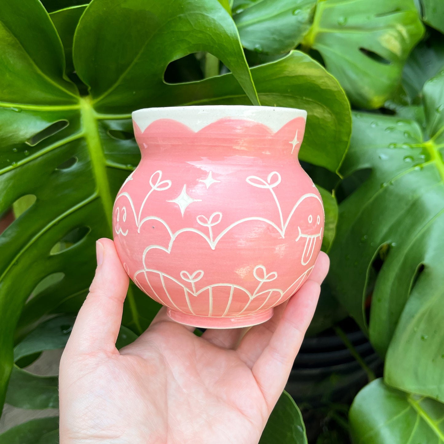 Pink Gooby Mug