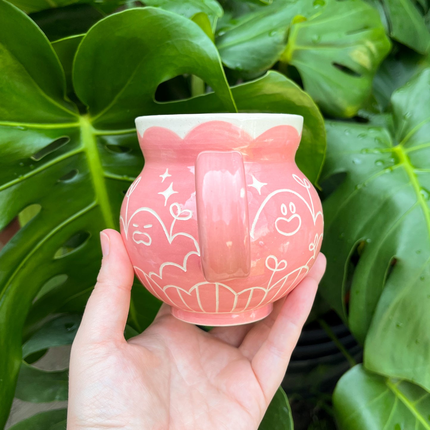 Pink Gooby Mug