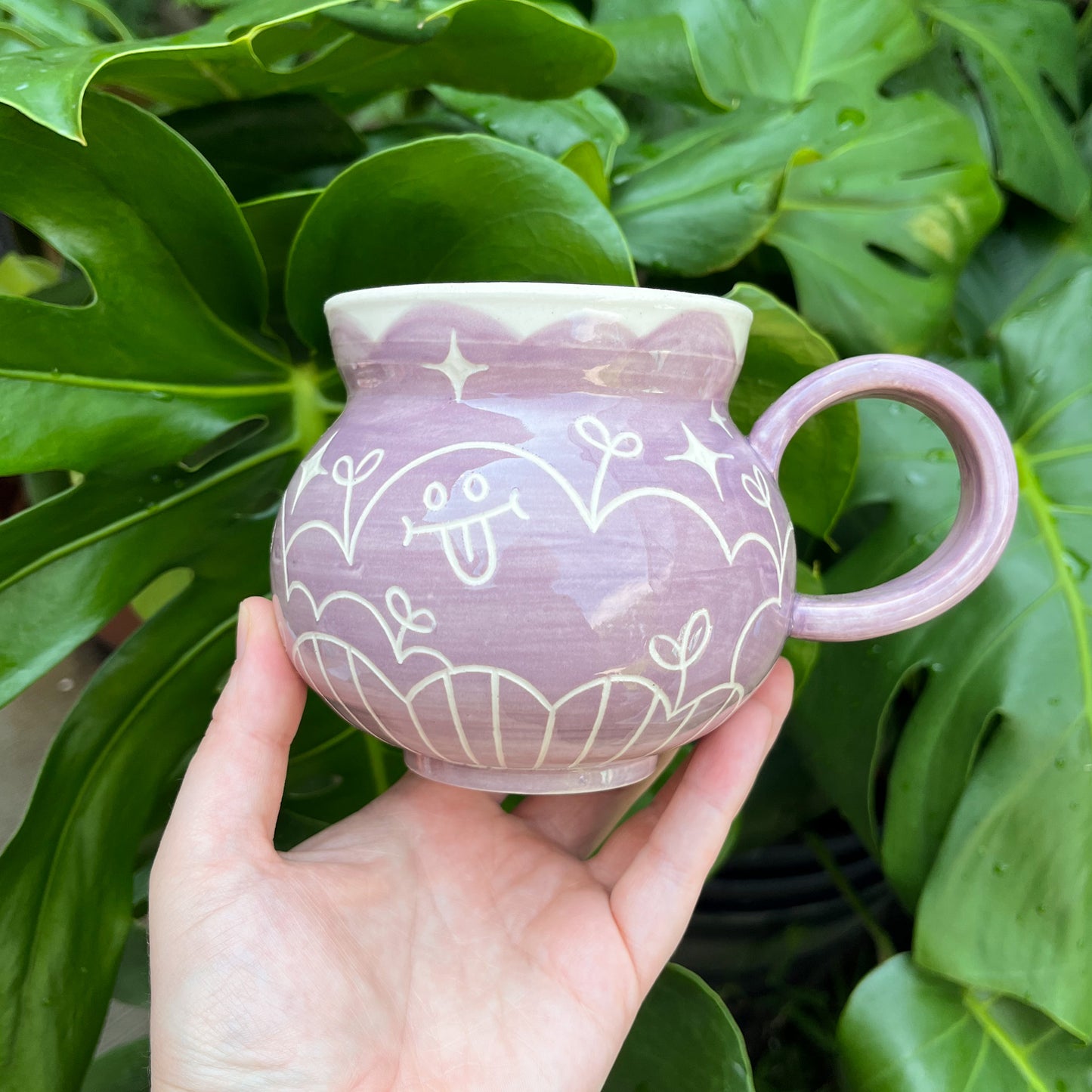 Purple Gooby Mug