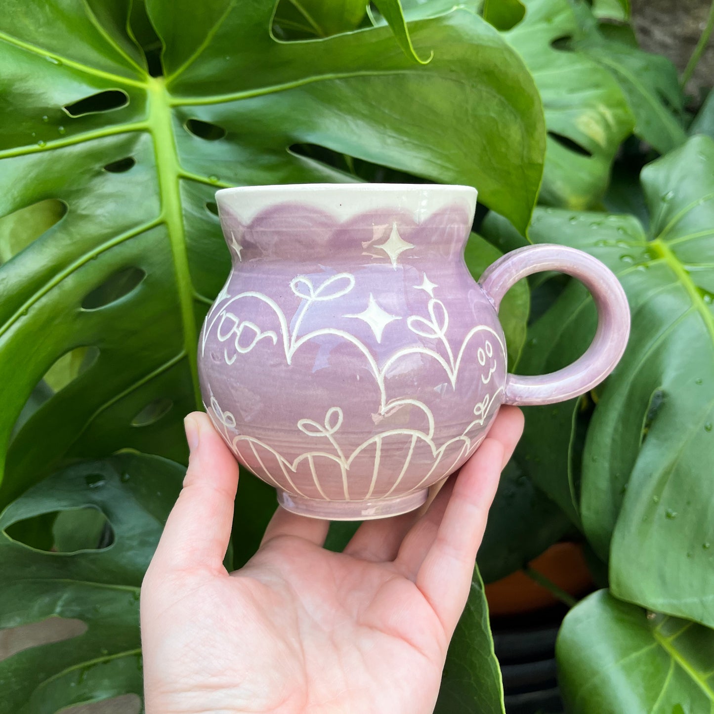Purple Gooby Mug