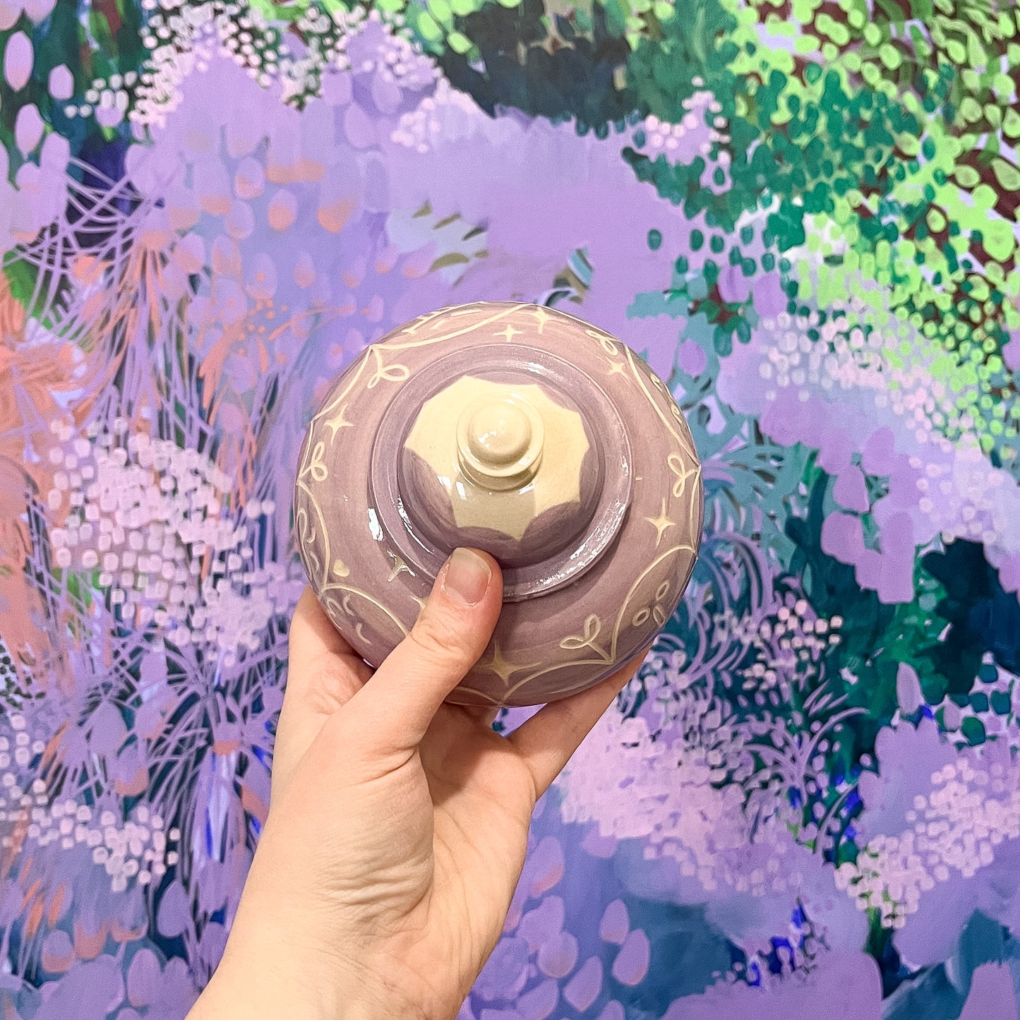 Purple Gooby Jar