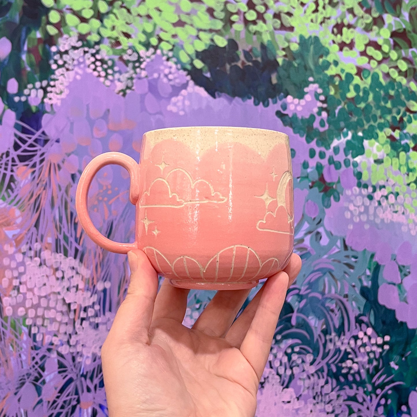 Pink Moon Mug A