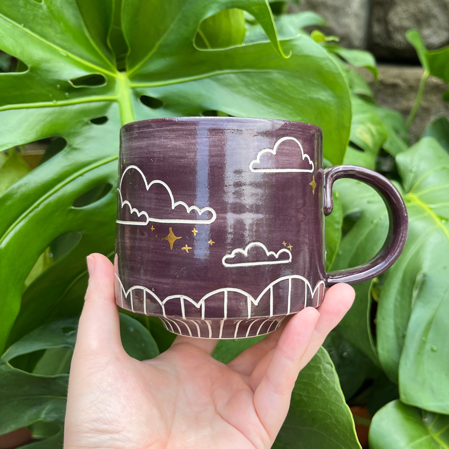 Purple Moon Mug