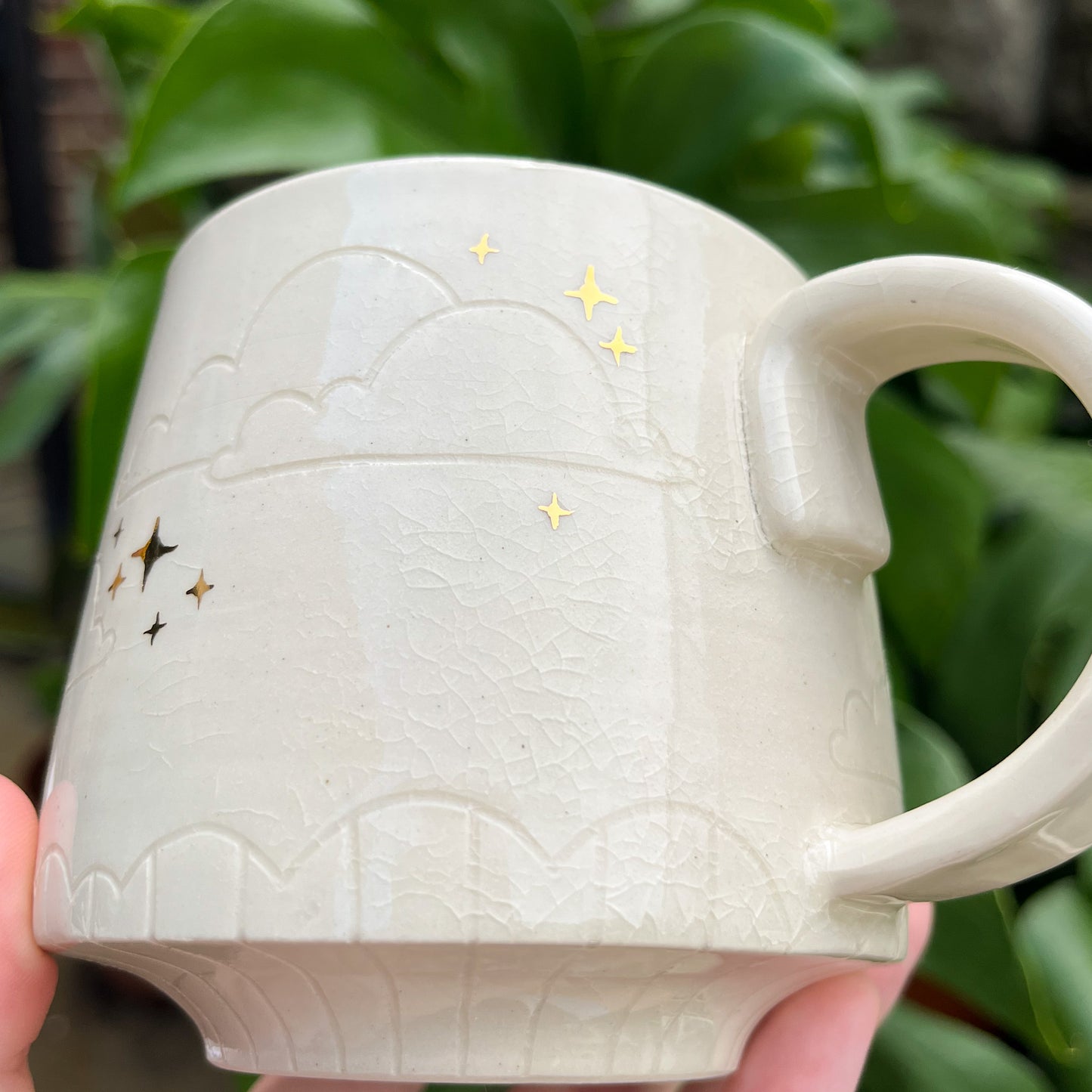 White Moon Mug