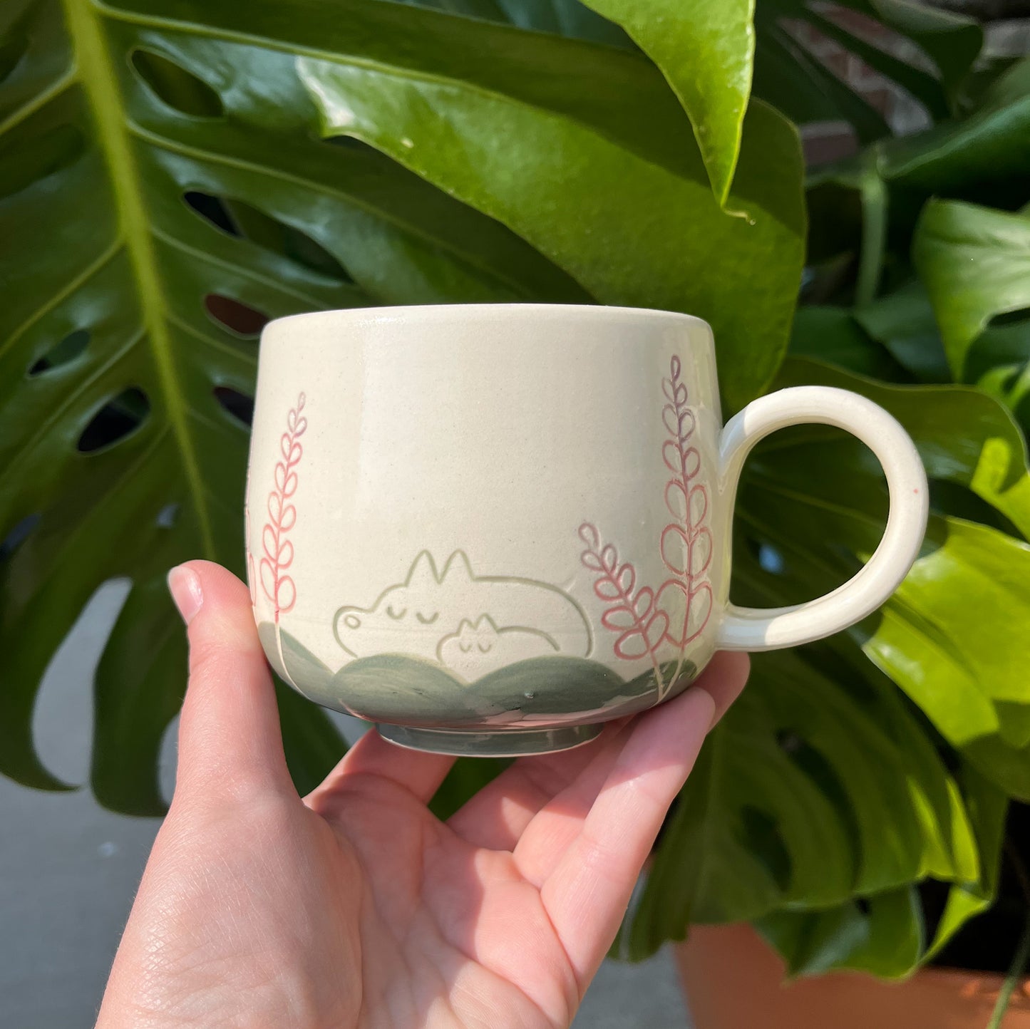 Puppy Kitty Frolic Mug