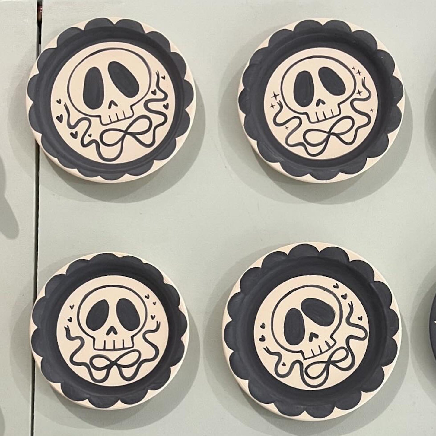 Halloween Skull Plate Pre-Order