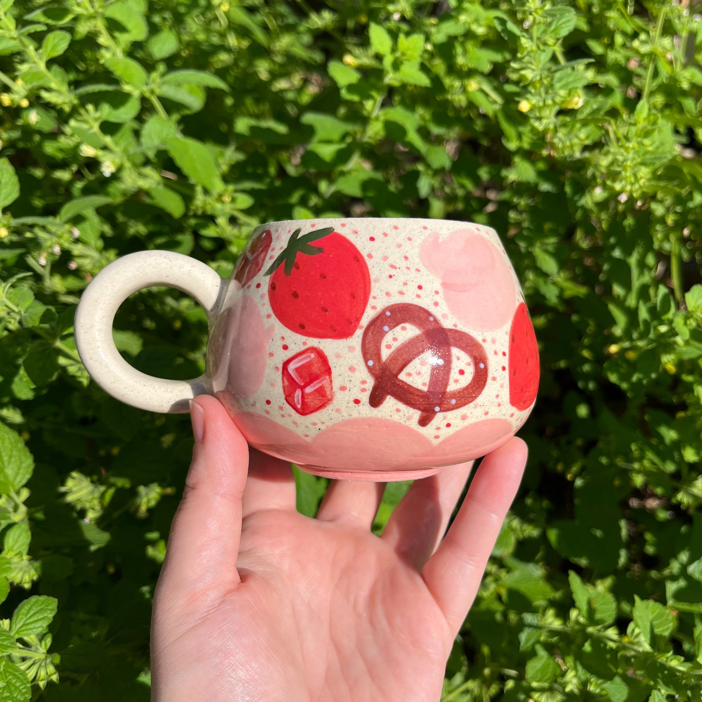 Strawberry Pretzel Salad Mug alt 1