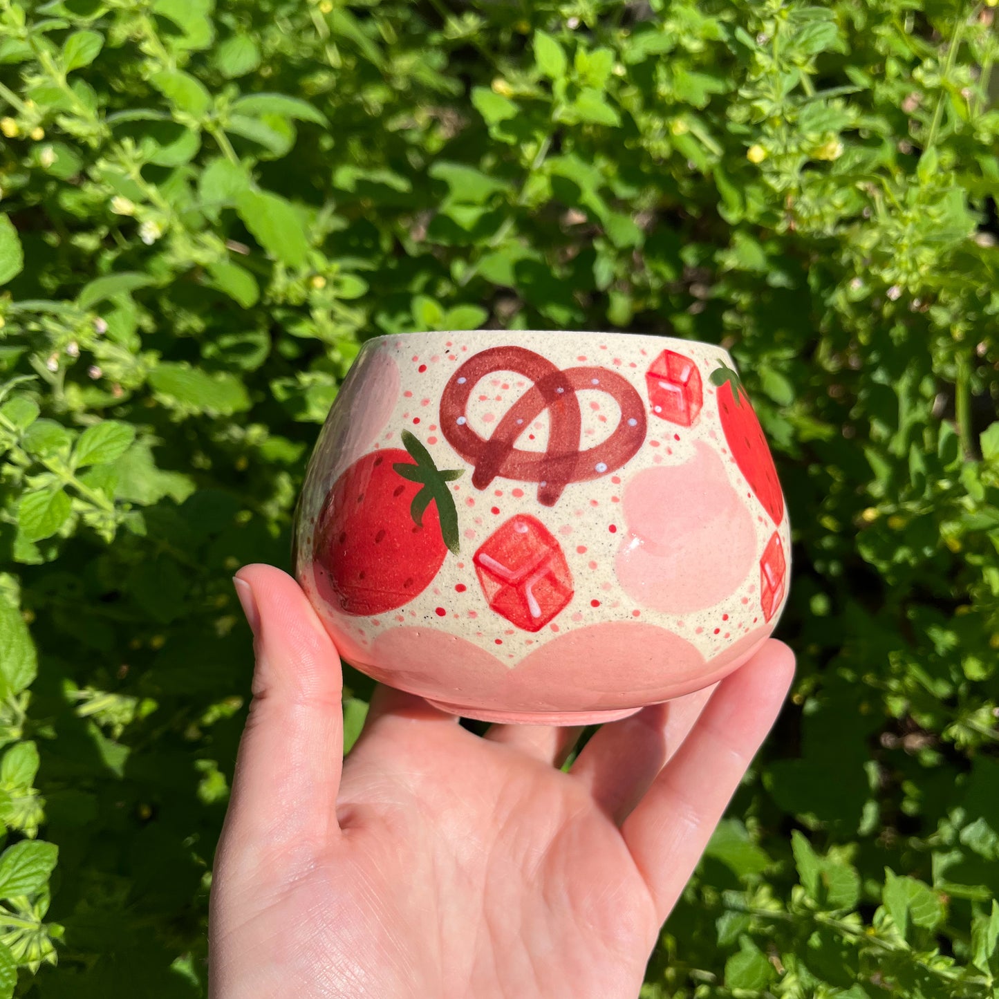 Strawberry Pretzel Salad Mug alt 1