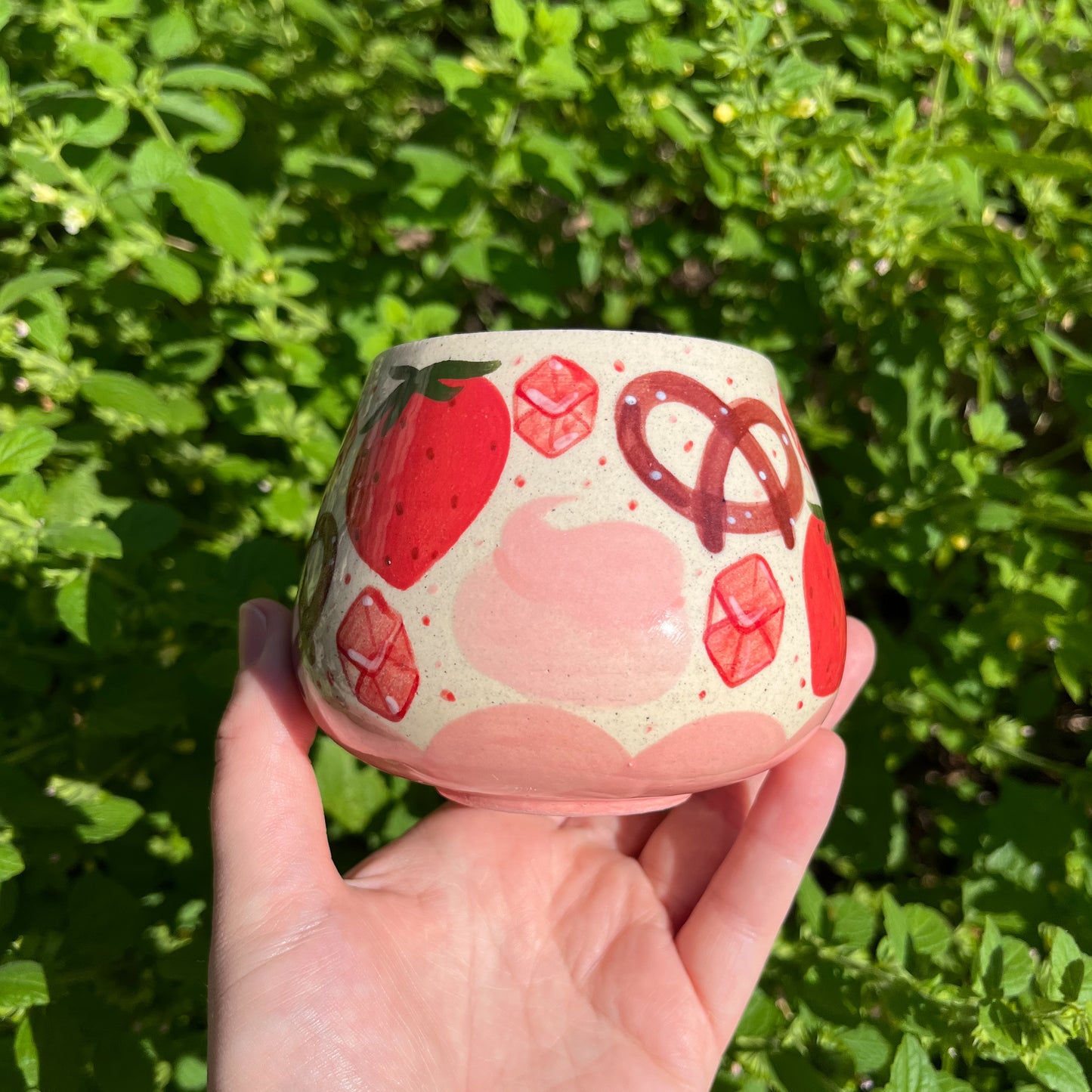 Strawberry Pretzel Salad Mug alt 2