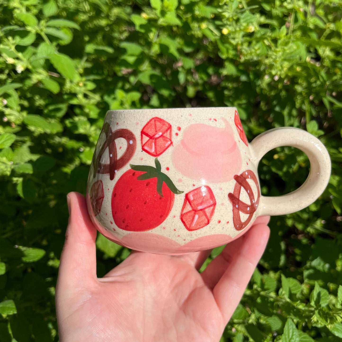 Strawberry Pretzel Salad Mug alt 2