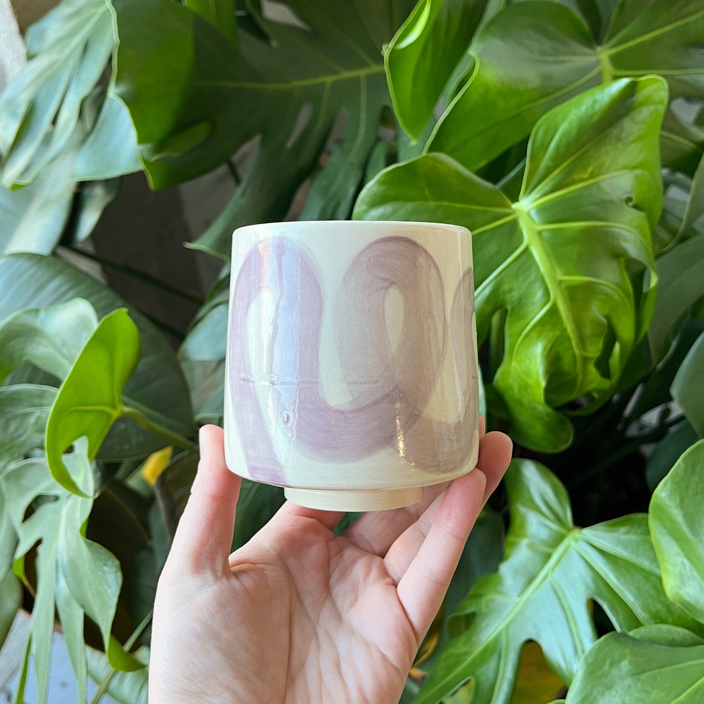Lilac Snake Mug
