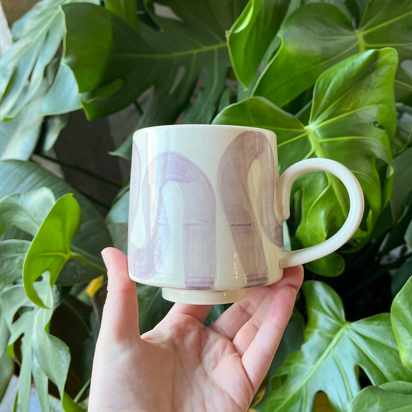 Lilac Snake Mug