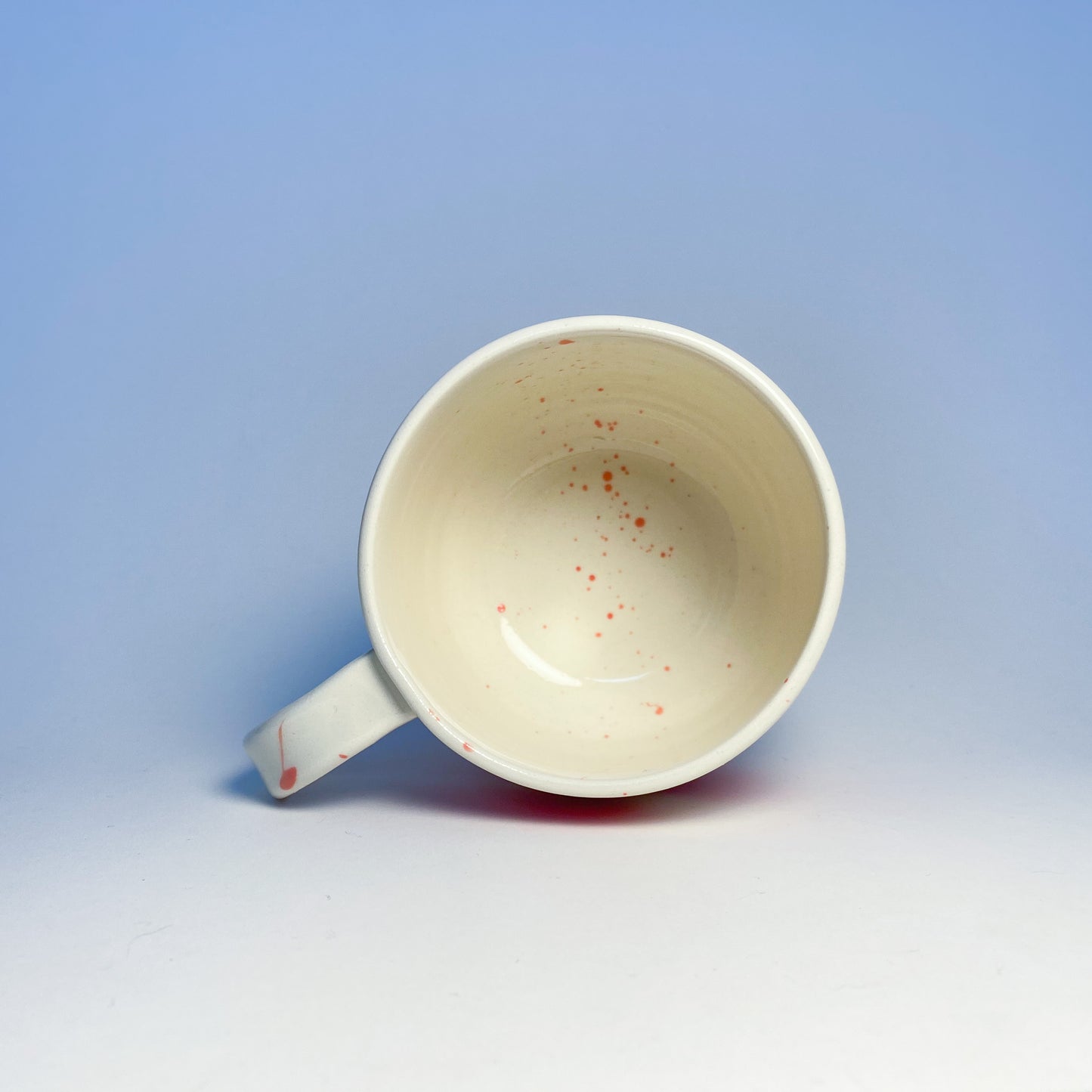 Valentimes Red Brushy Mug 2