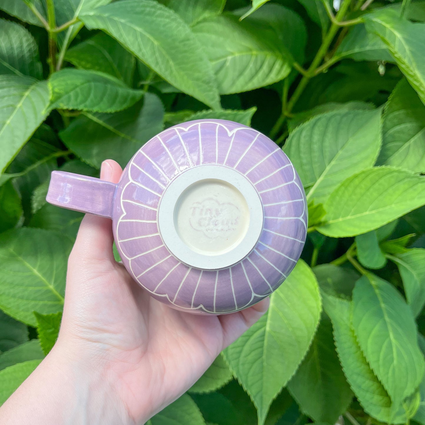 Purple Cloud Bottom Mug