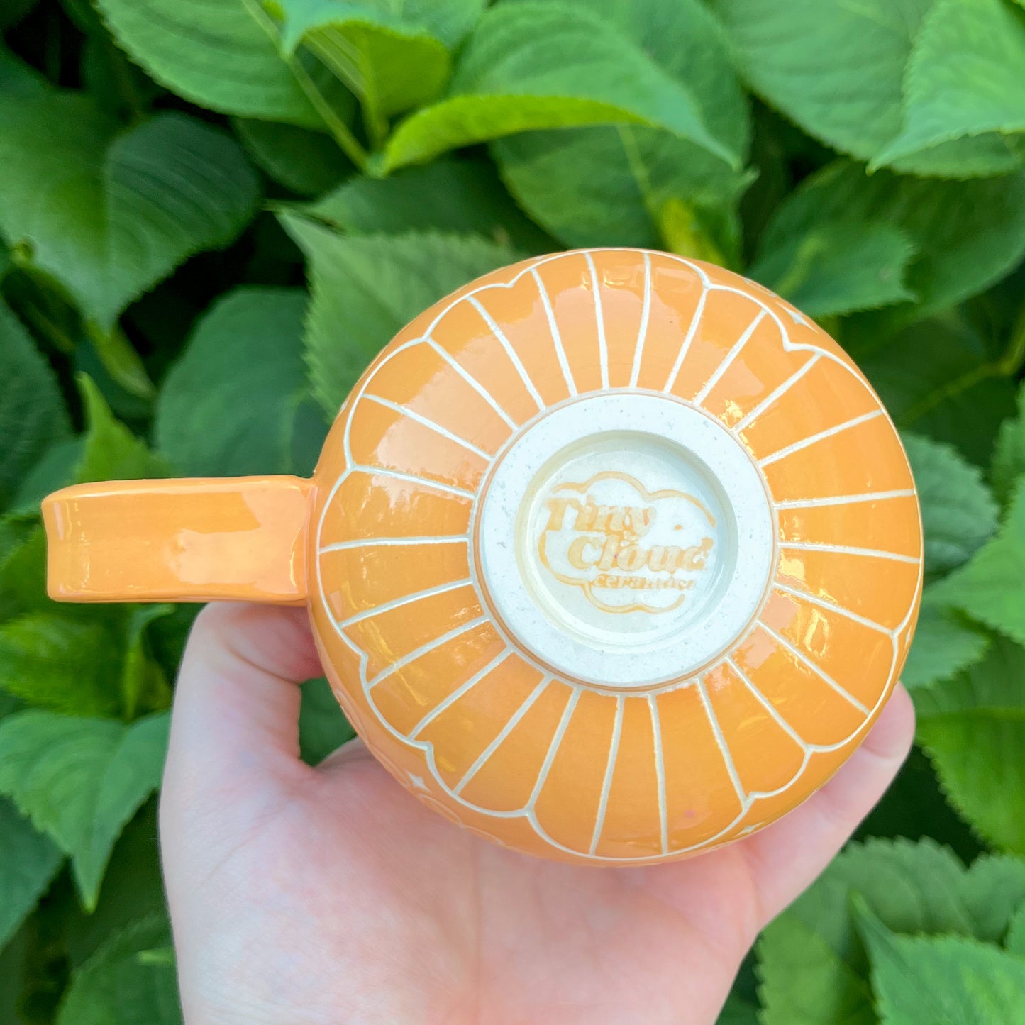 Orange Clover Mug