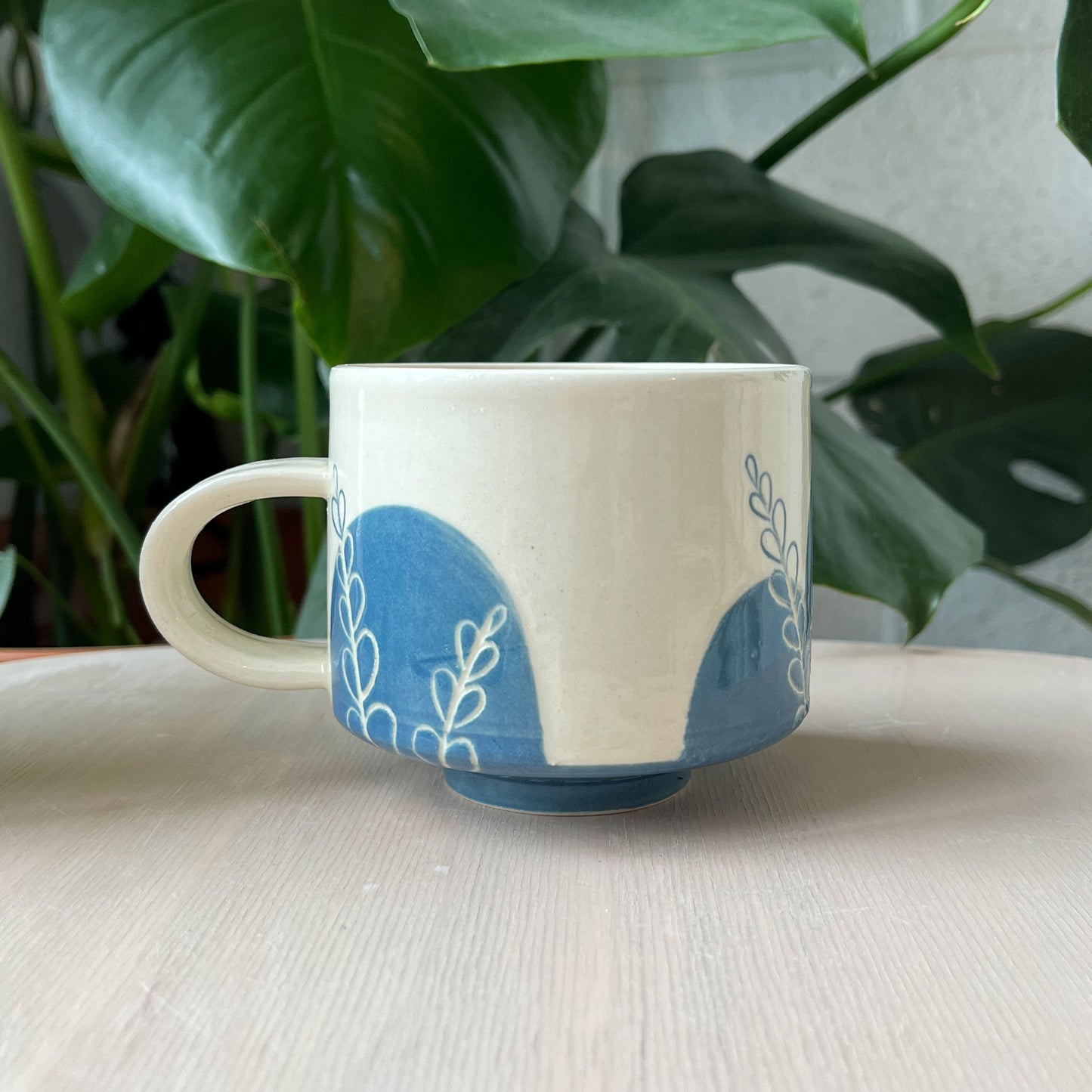 Blue Fern Mug