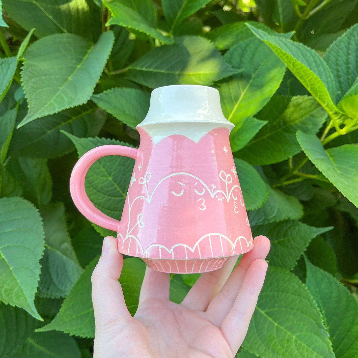 Pink Gooby Mug
