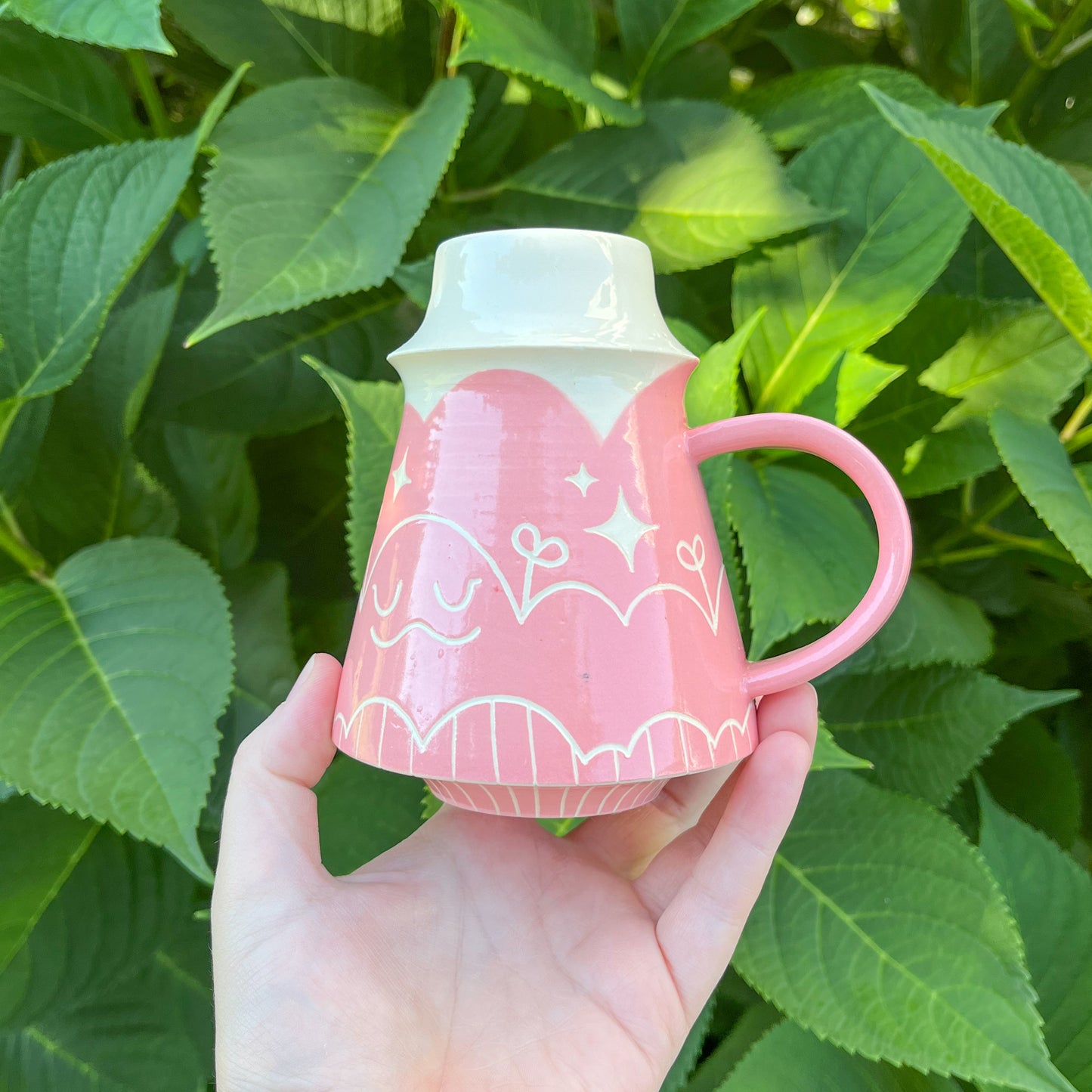 Pink Gooby Mug