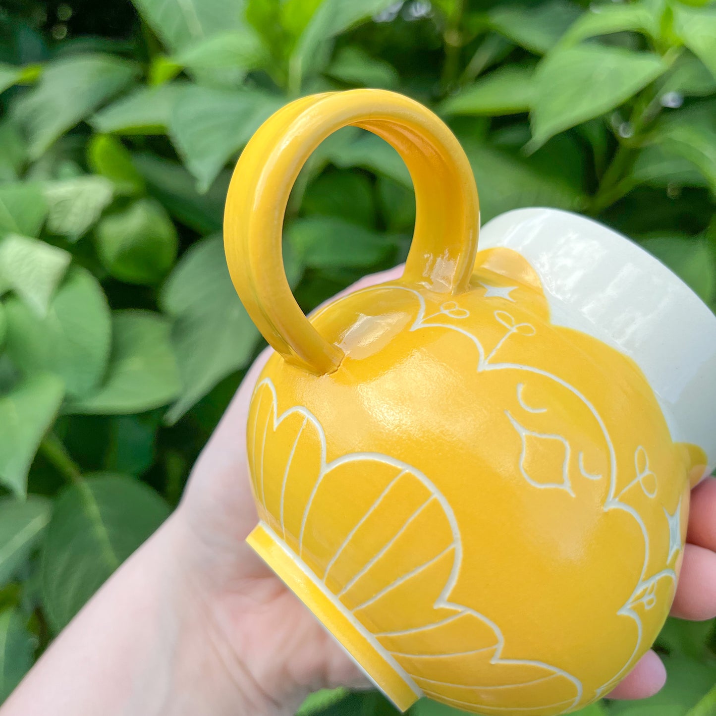 Yellow Gooby Mug
