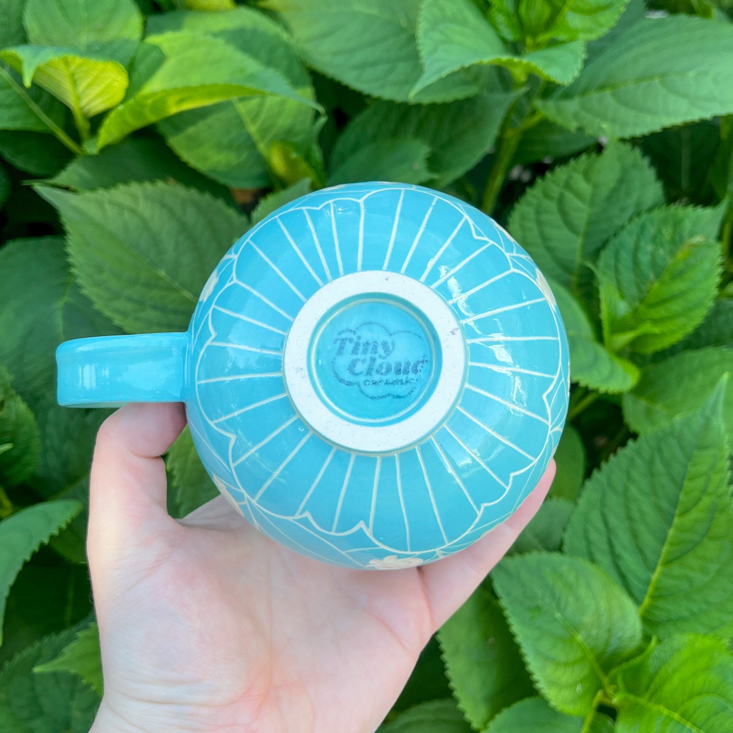Blue Lily of the Valley Mug