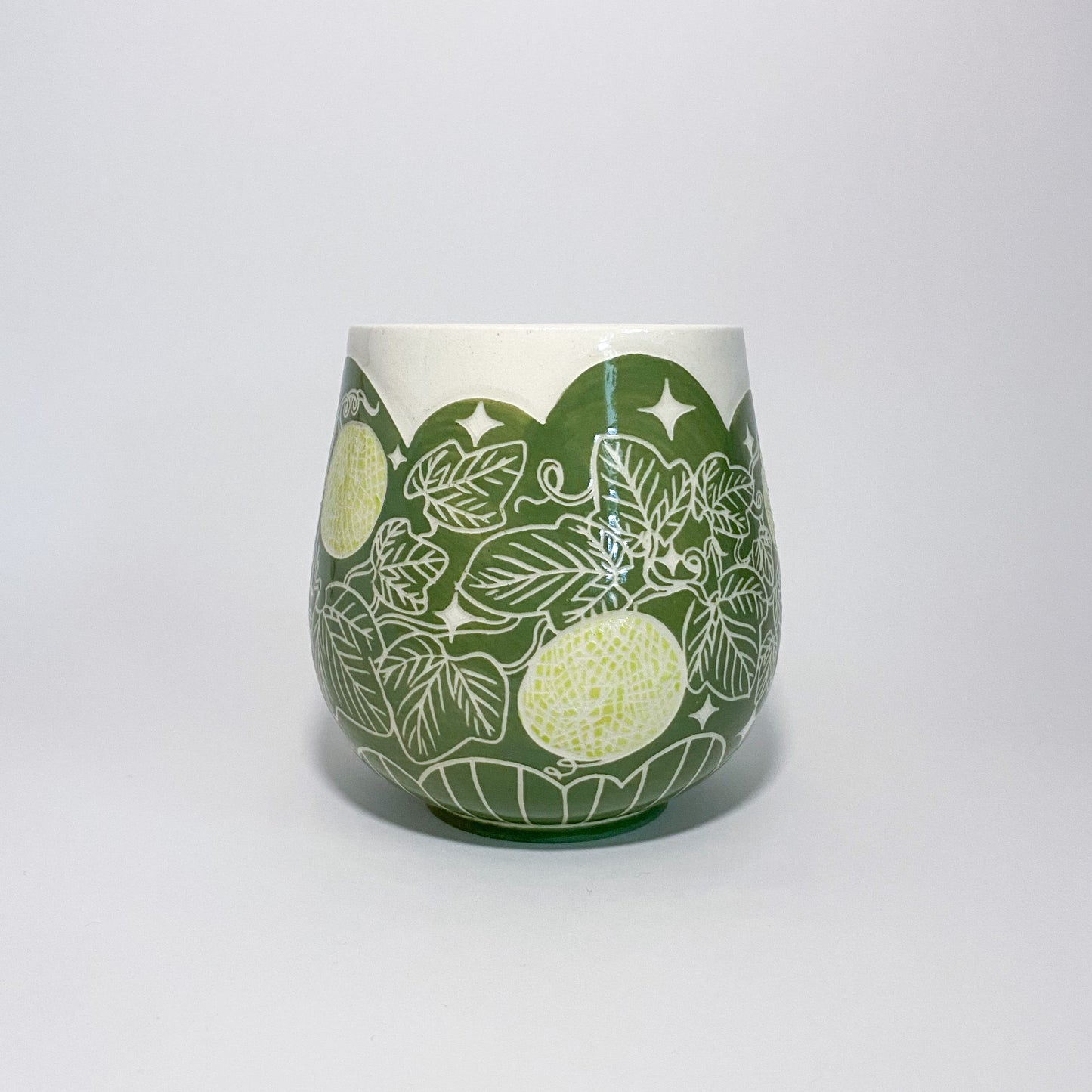 Green Melon Mug