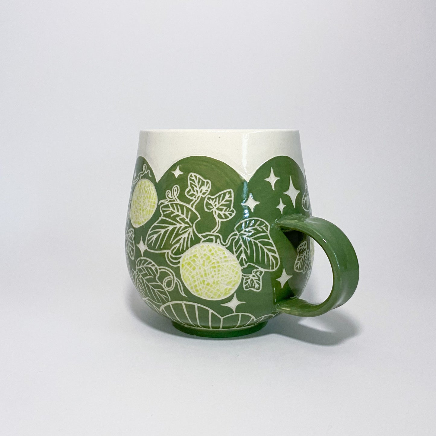 Green Melon Mug