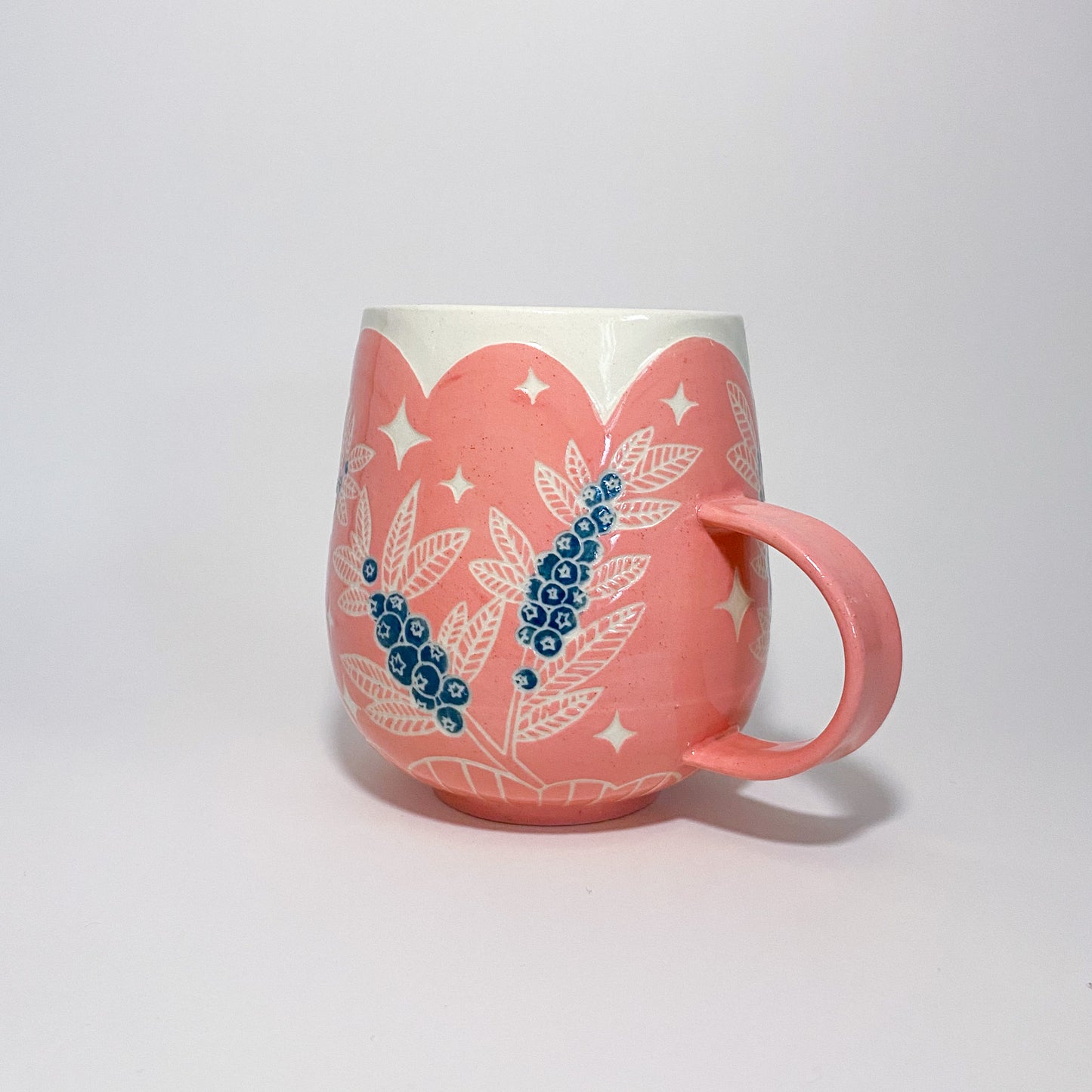 Pink Blueberry Mug