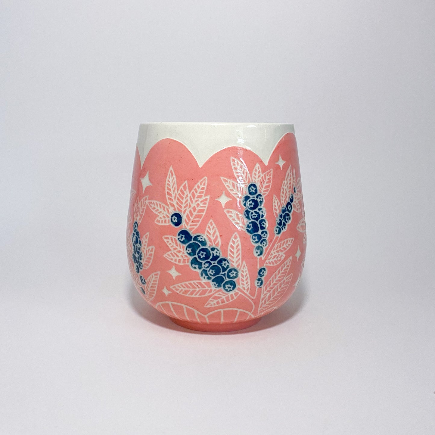 Pink Blueberry Mug