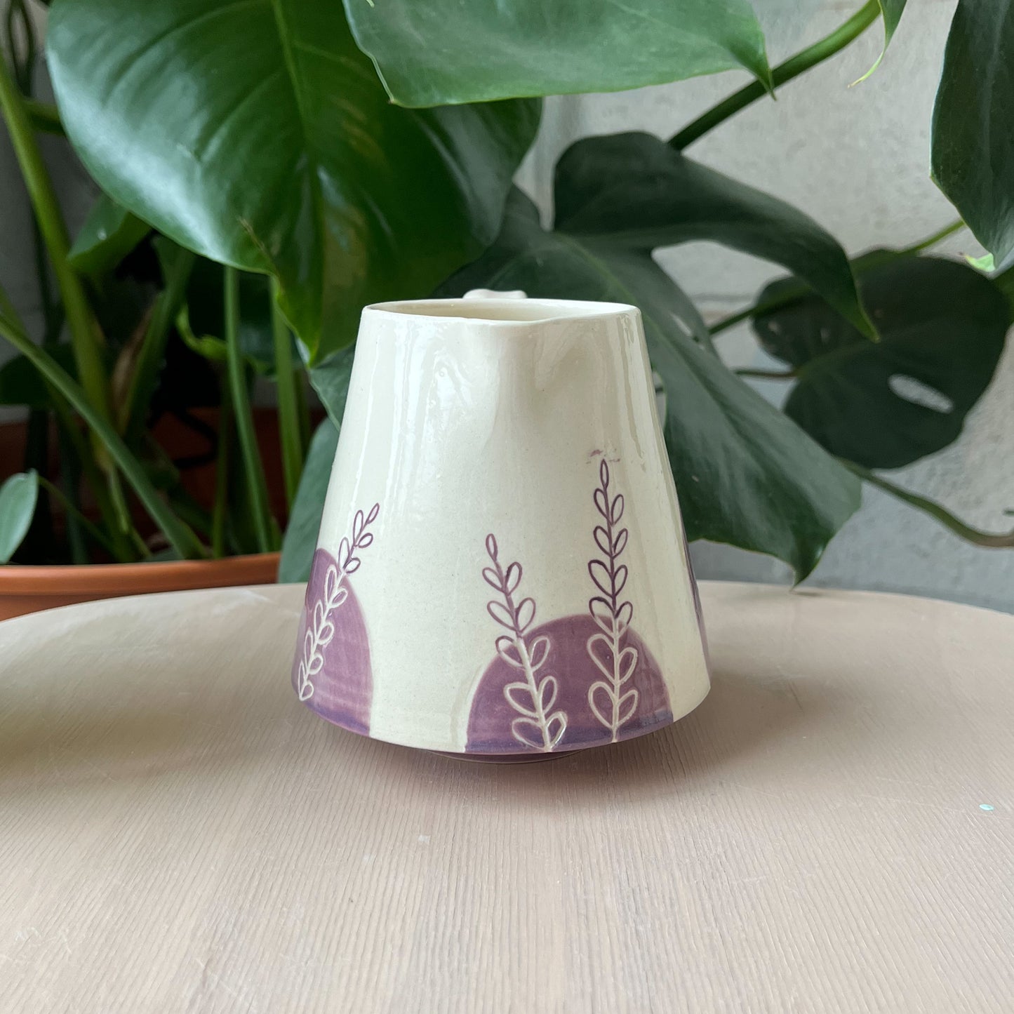 Purple Fern Pitcher