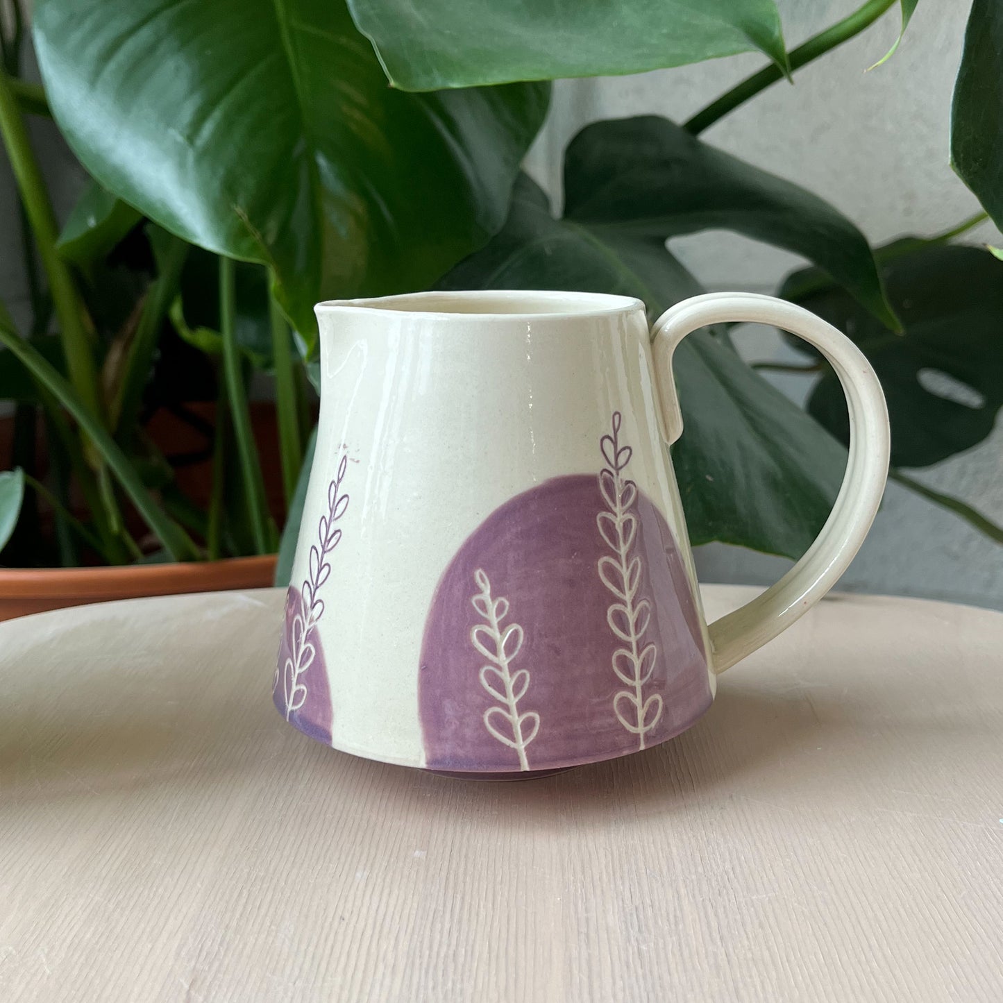 Purple Fern Pitcher