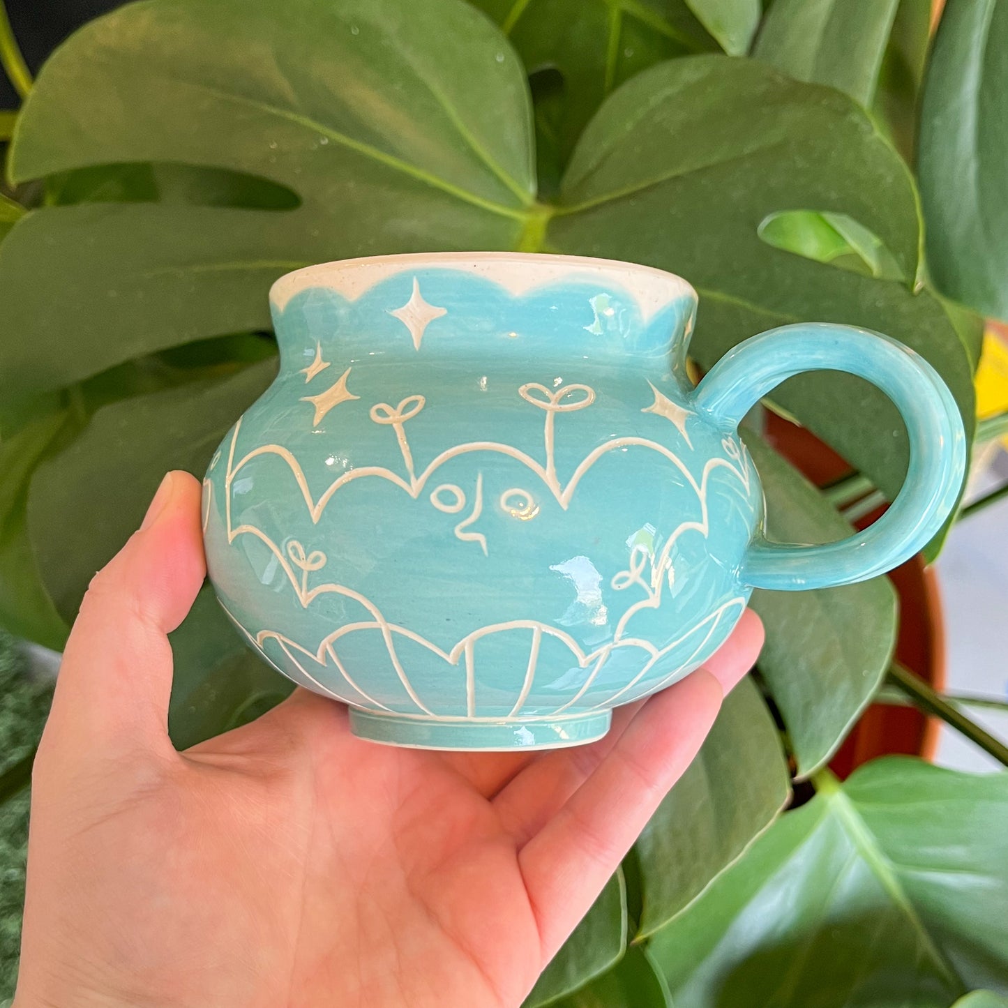 Blue Gooby Mug