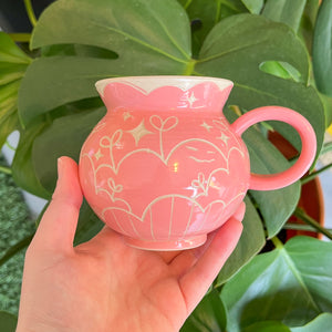 Pink Gooby Mug