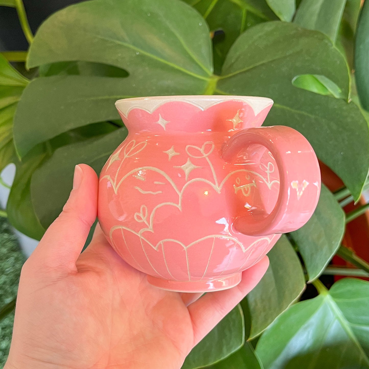 Pink Gooby Mug