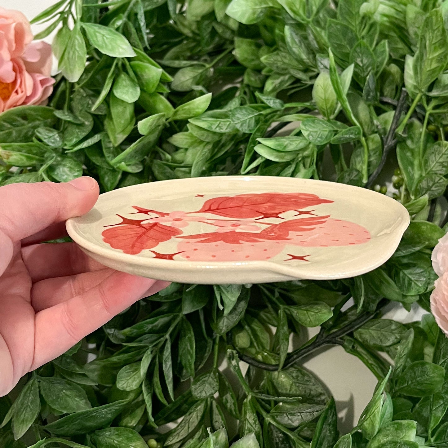 Strawbebby Spoon Rest 2
